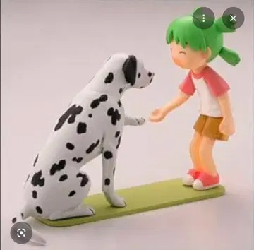 요츠바와 하양과 검정의 동물 달마시안