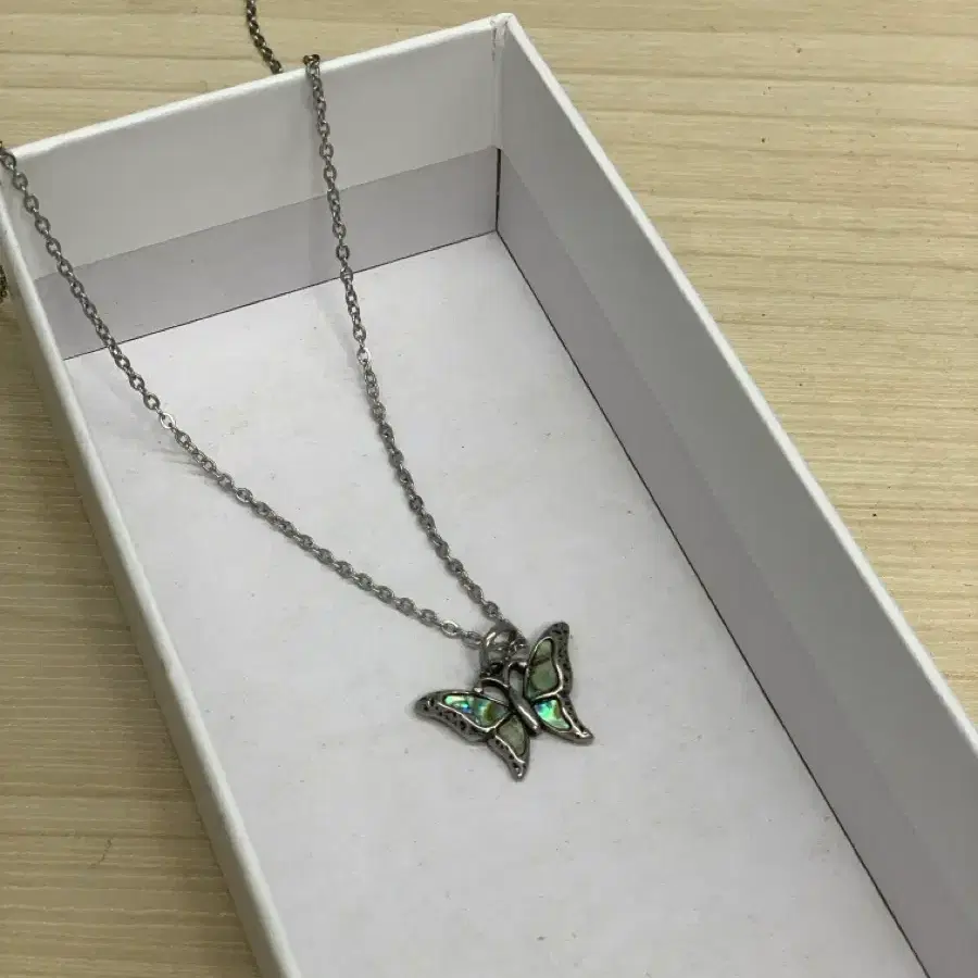 Needles Papillon Butterfly Necklace Silver | Bunjang Global