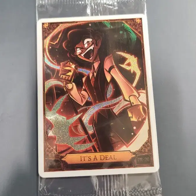 Hazbin Hotel Alastor Limited Edition Promo Card (Demon Alastor