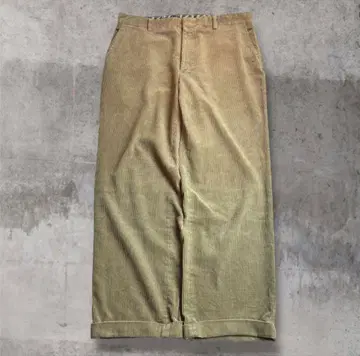 90s EddieBauer 와이드 USA제 굵은 폭 코듀로이 팬츠 와이드
