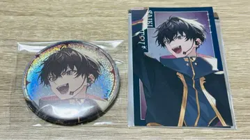 니지산지 사에키 잇테츠 캔뱃지 메탈 카드 CONCERTO