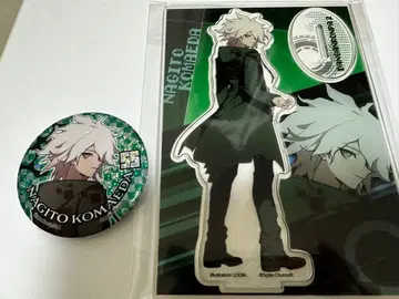 코마에다 나기토 & 후지사키 치히로 아크릴 피규어 캔뱃지