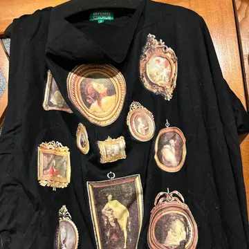 비비안 웨스트우드 레드 라벨 초이스 아트 패턴 슬리브리스 원피스