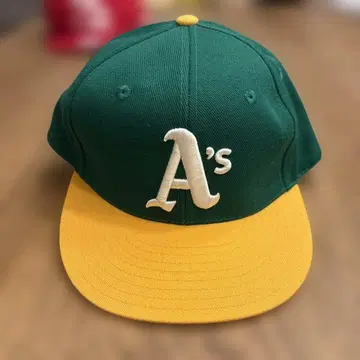 MLB 미첼앤네스 오클랜드 애슬레틱스 캡