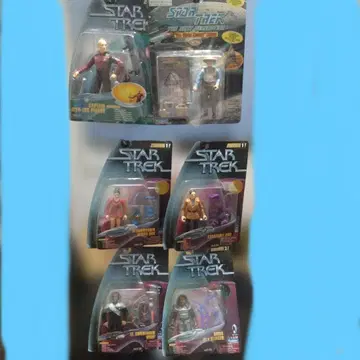 Playmates /STARTREK 피규어 6체 세트
