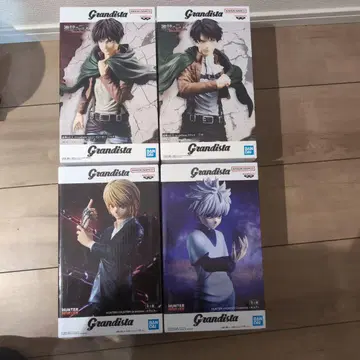 Grandista 진격의 거인 HUNTERXHUNTER 피규어 4세트