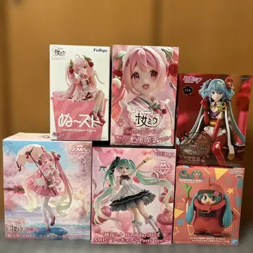 하츠네 미쿠 벚꽃 미쿠 피규어 모음