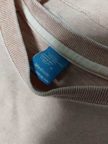 Good On 살몬 핑크 Medium T셔츠 포켓 부착