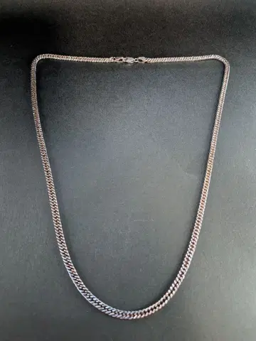 실버 925 더블 키헤이 목걸이