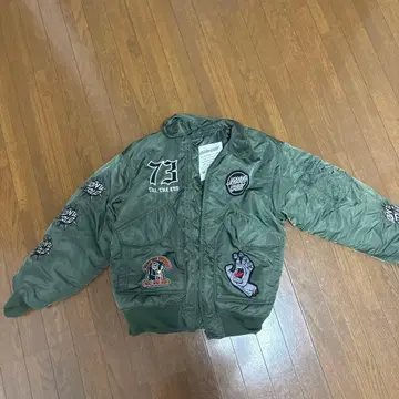 SANTA CRUZ MA-1 자켓 M 사이즈 올리브