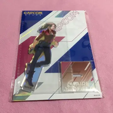 클레어 바이오하자드 홀로그램 아크릴 스탠드 미타 치세 캡콤 2