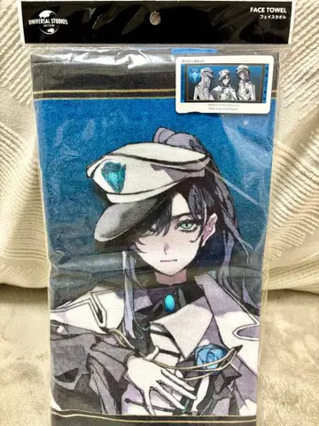 유니버셜 스튜디오 재팬 USJ Ado 블루 로즈대 페이스 타월