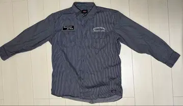 남성용 디키즈 히코리 버튼셔츠 3L 사이즈