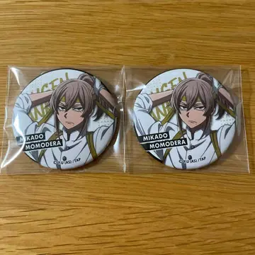 도원암귀 타워 레코드 응원단 캔뱃지 모모데라 신몬 세트