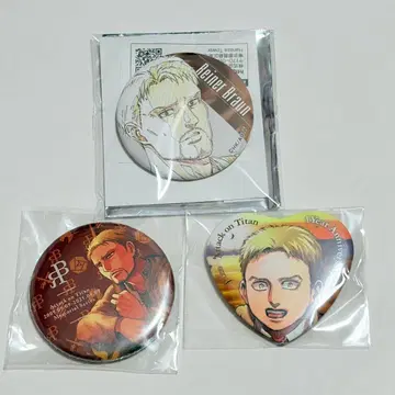 진격의 거인 라이너 캔뱃지