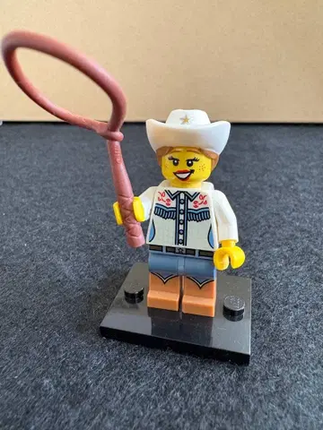 [정품] LEGO 미니 피규어 시리즈 8 카우걸=Cow girl