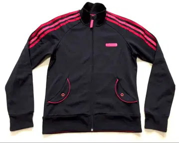 새상품급 adidas 아디다스 블랙 핑크 저지 여성용 M