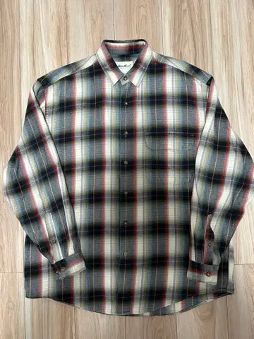 Eddie Bauer 옴브레 체크 셔츠