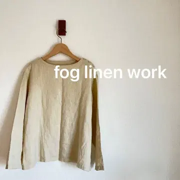 fog linen work 린넨 아이보리 블라우스