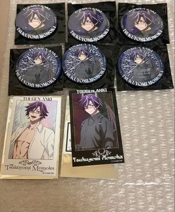 도원암귀 파보테리아 천사와 악마 폴라로이드풍 카드 캔뱃지 모모카 츠키요미