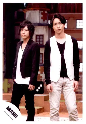 아라시 메이큐 러브송 사쿠라이 쇼/니노미야 카즈나리 공식 사진 *1장