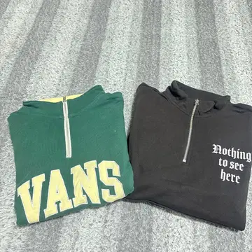 Nothing to see here H&M 맨투맨 VANS 맨투맨