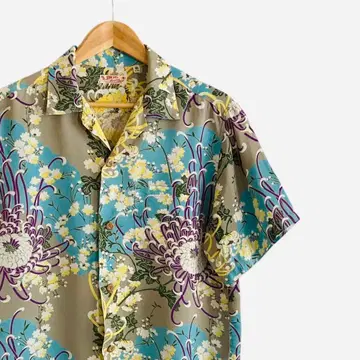 썬서프 레이온 ROYAL FLOWER 대나무 단추 발염 사이즈 M