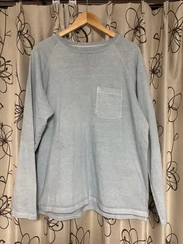 good on 가슴 포켓 긴팔 라이트 블루 거의 새상품 XL 사이즈