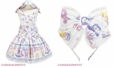 Angelic Pretty 베이비 토이즈 살로펫 세트