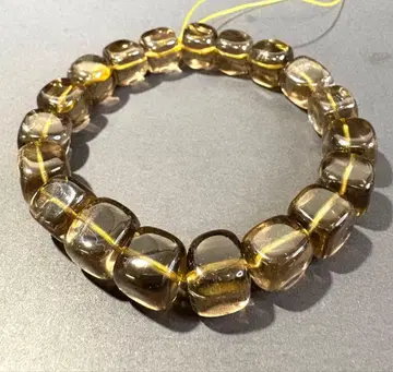 제우스 큐브컷 11mm 스모키 쿼츠 계열 브라운 | 안지름 18.5cm