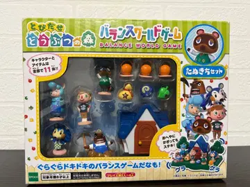 [ 미개봉 ] 튀어나와요 동물의숲 밸런스 월드 게임 너굴 세트