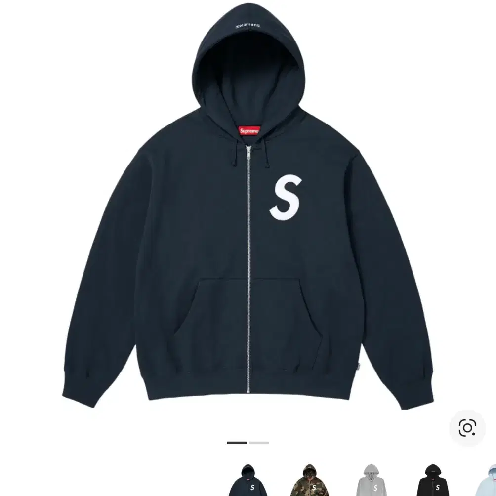 Supreme X Champion 24 SS Hoodie Zip Up Navy Large | Bunjang Global