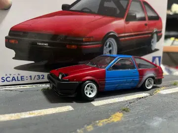 아오시마 락플라 1/32 ae86 토레노 (미사일풍)