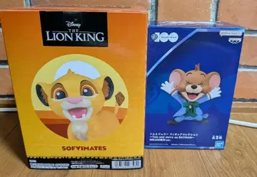 Disney 심바 SOFIMATES & 톰과 제리 피규어