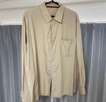 AURALEE 베이지 셔츠