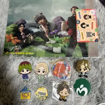 Mrs. GREEN APPLE 캐릭터 굿즈 6종 세트 후지사와 료카