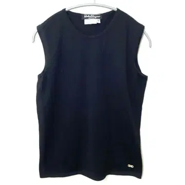 살바토레 페라가모 Ferragamo 슬리브리스 니트 스웨터 블랙