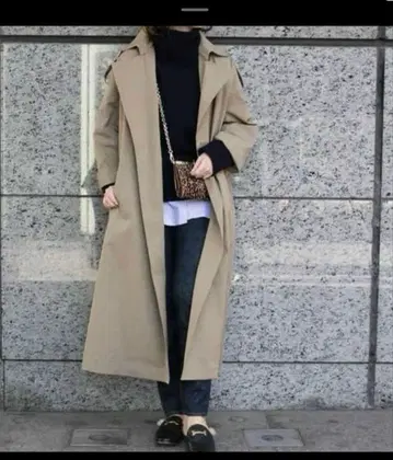 Deuxieme Classe 오버 트렌치코트
