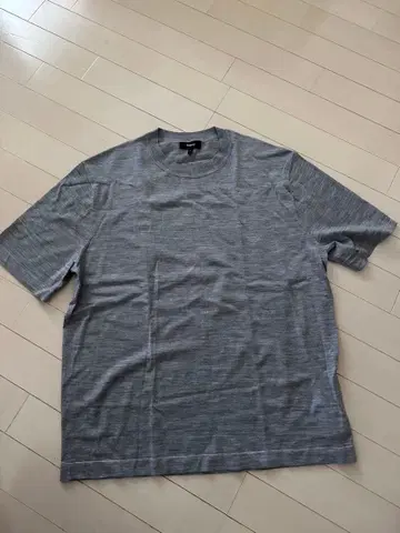 Theory 릴랙스핏 S 그레이 썸머 니트