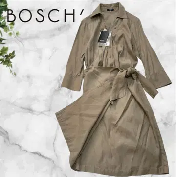 택 포함 새상품 BOSCH 보쉬 큐프라 소재 랩 디자인 원피스