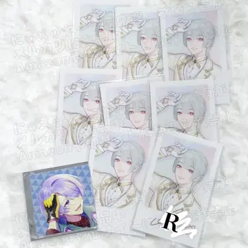 이츠카 니지산지 6주년 폴라로이드 카드 스티커 현월 후지시로