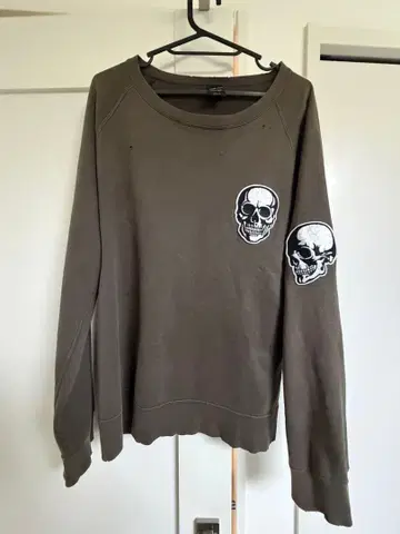numbernine 04ss skull patch cutsew