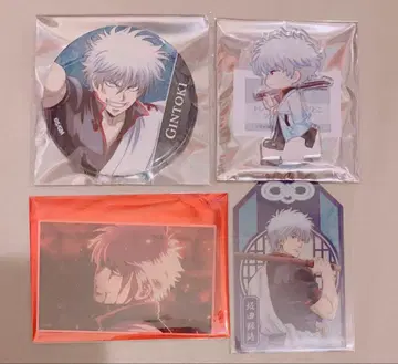 은혼 요시와라 염상 극장판 사카타 긴토키 캔뱃지 아크릴 카드 외