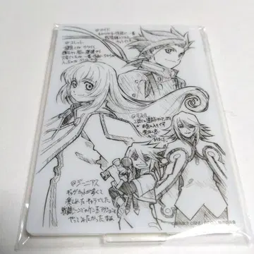 테일즈 오브 심포니아 관계자 기념 도서 아크릴 스탠드