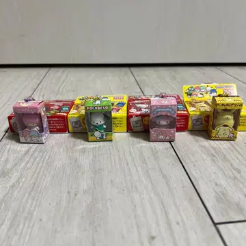 산리오 초코 박스 마이멜로디, 포차코, 라라, 폼폼푸딩 4세트