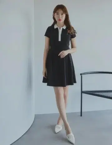 Herlipto Short Sleeve Polo Mini Dress