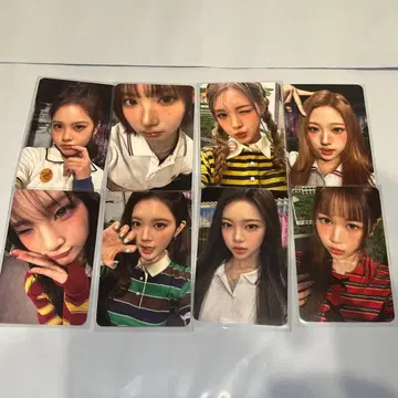 hearts2hearts RUDE hellolive 럭키드로우 8종 세트