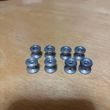 미니 사륜구동 13-12mm 2단 알루미늄 롤러 8개 세트