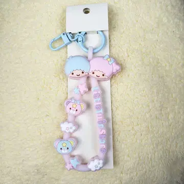 산리오 캐릭터 대상 키키라라 고무 키링 새상품