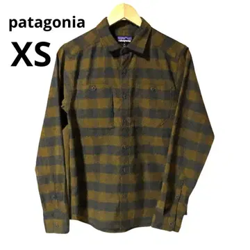 patagonia 파타고니아 XS 캐니언 나이트 체크 플란넬 셔츠